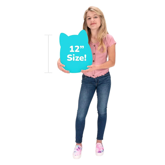 SQUISHMALLOWS NWT 14 Inch Plush Ferraz the Caracal Cat Orange Feline Stuffed Toy - Picture 7 of 7